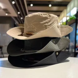 Outdoor Breathable Summer Fishing Hat Camping Mountaineering Sunscreen Hat Fishing Sunshade Cowboy Hat