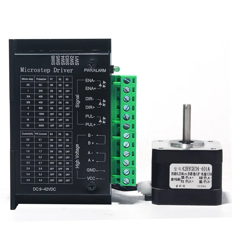 42 Stepper Motor Set 0.28N/0.55N/0.7N/TB6600/high Torque Motor Two-phase Driver 4A
