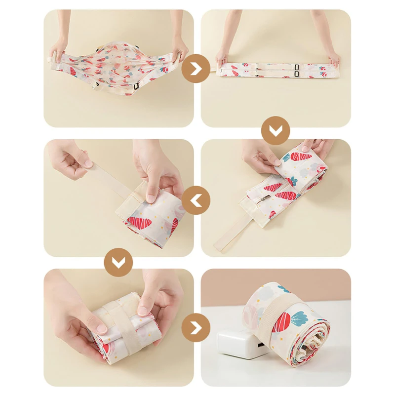 折りたたみショッピングバッグ防水旅行ポータブル収納バッグビーチバッグスーパーマーケット食料品ショッピングバッグ