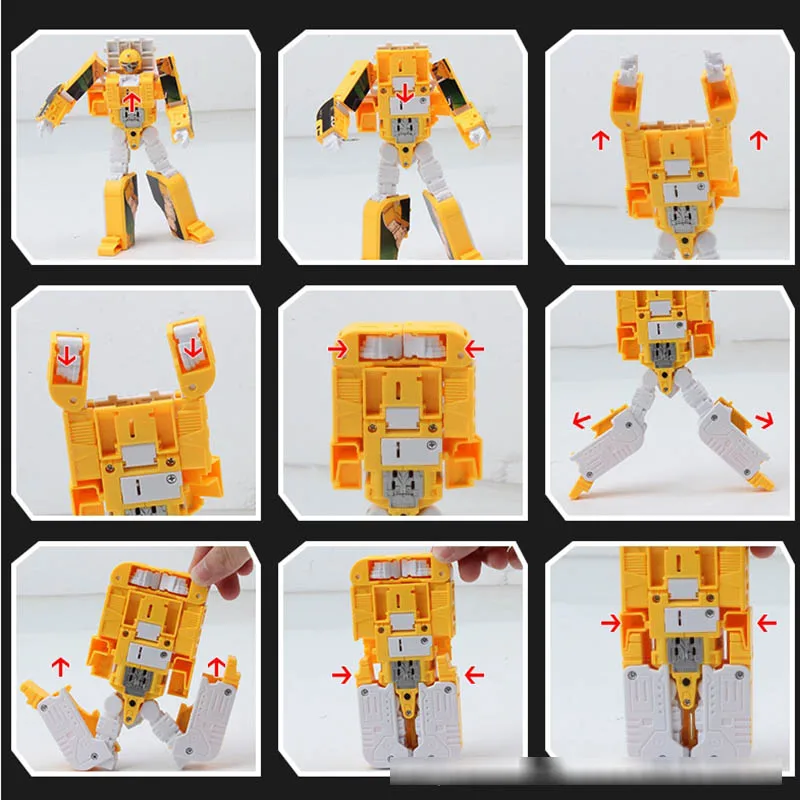 Jouet de déformation pour enfants, Simulation de téléphone portable, Robot de déformation 2 en 1, articulations, modèle de jouet mobile, ornements de bureau, cadeaux pour garçons