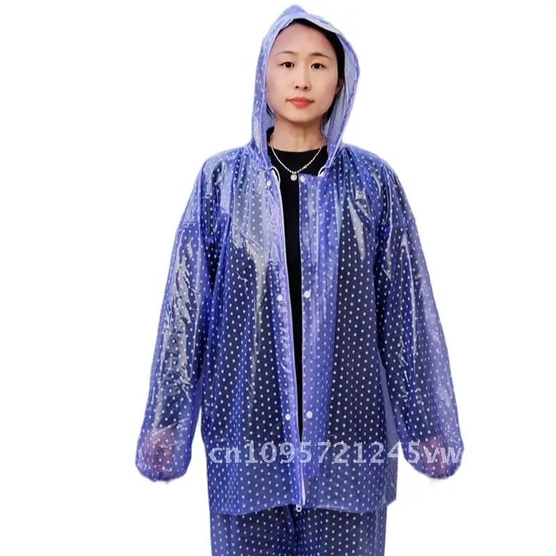 

Raincoat Rain Pants Two-piece Set for Men and Women Split Body Waterproof suit Outdoor Riding Rainproof Windproof Raincoat
