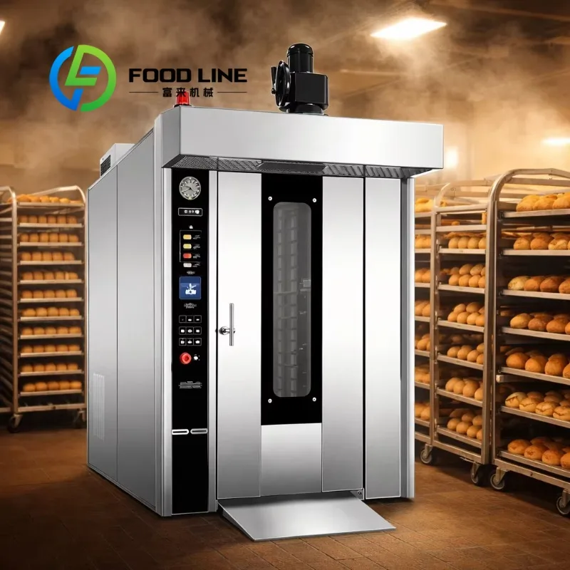 Rotary Oven Baking Machine for Bakery Multi Deck Design Space Saving Structure System School Canteen Bakery Use Ready To Ship