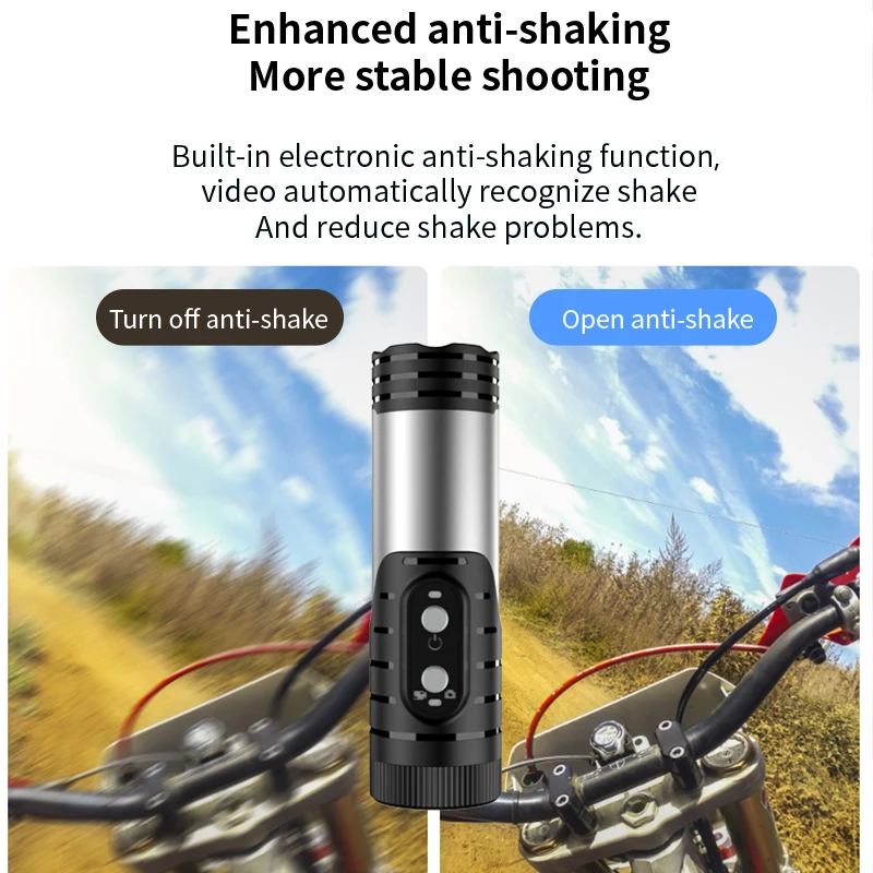 4K Motorcycle Bike Helmet Camera Outdoor Sport Camera Action Cam Car DVR WiFi Video Recorder Dash Cam Anti Shake Sport DV