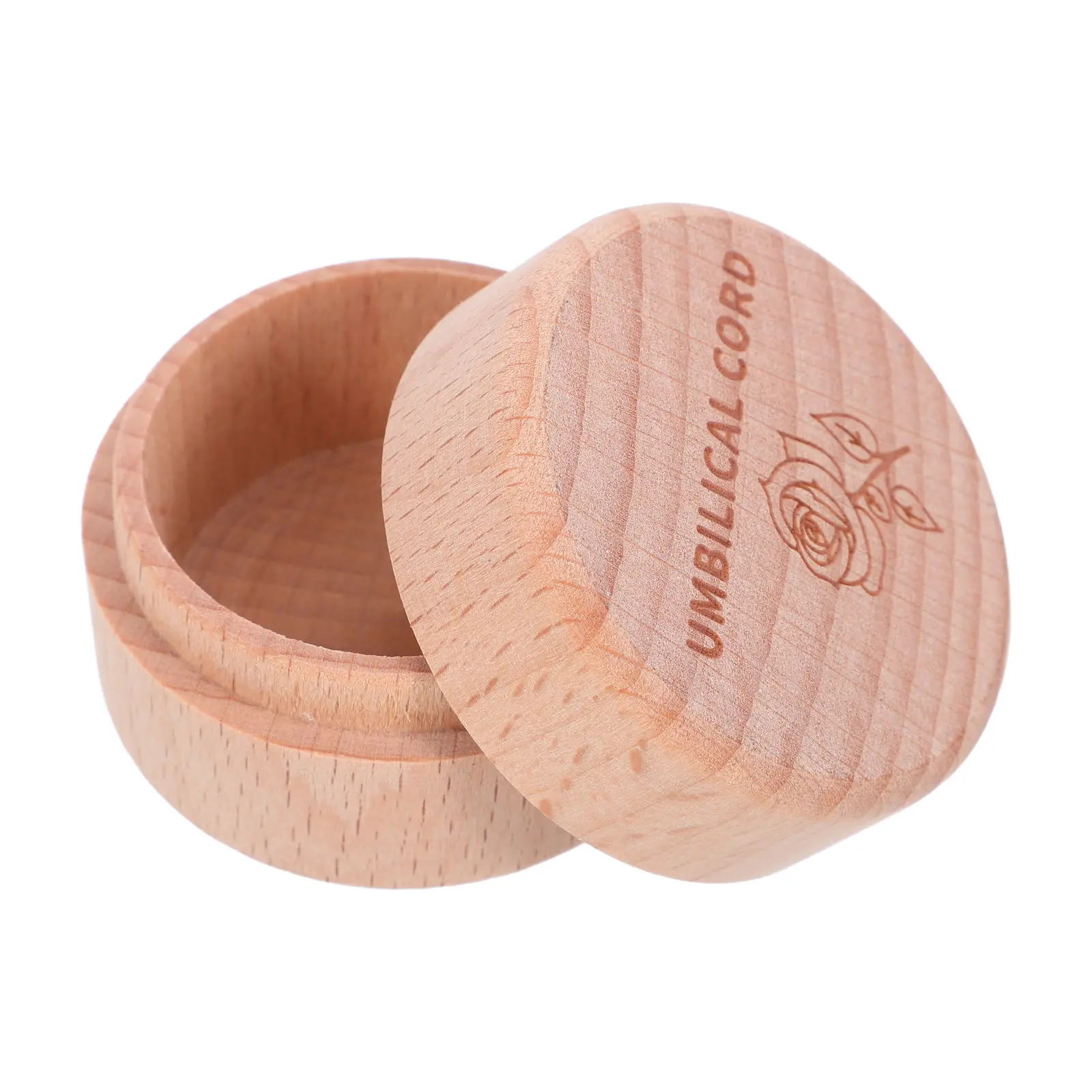 Baby Tooth Memorial Box First Curl Keepsake Memory Container Hair Holder Carved Case Fetal Haircut Other Storage Boxes Toddler