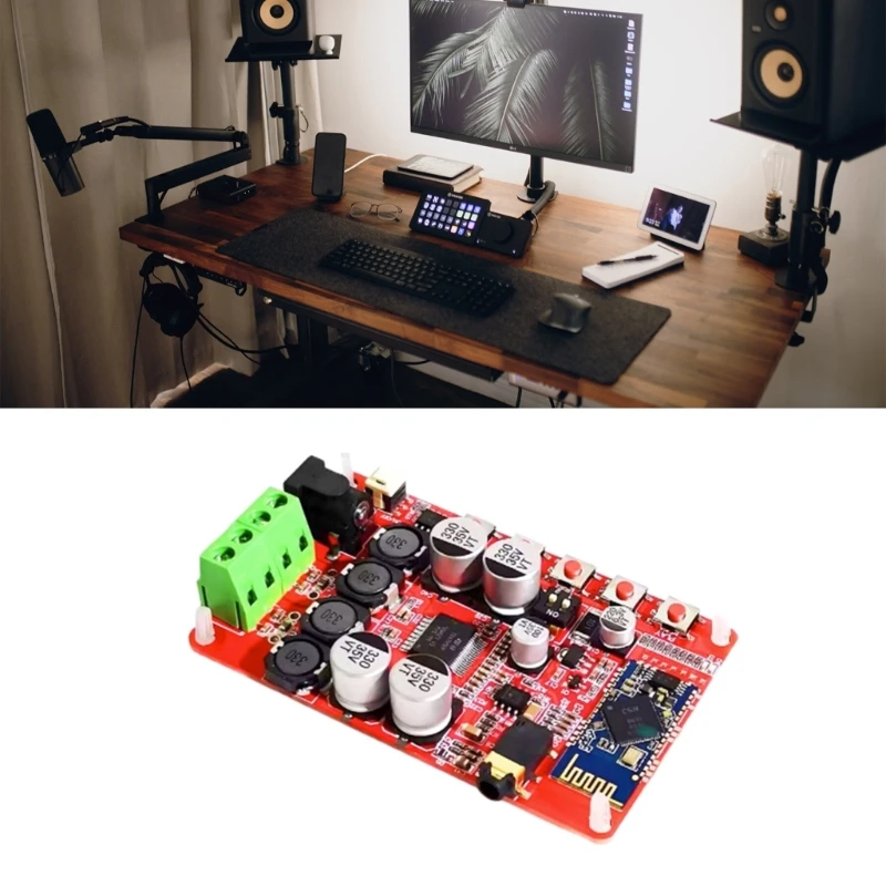 Цифровой усилитель мощности Чип TDA7492P Двухканальный 50 Вт + 50 Вт Выходная мощность Быстрая передача Быстрая передача Y4QF