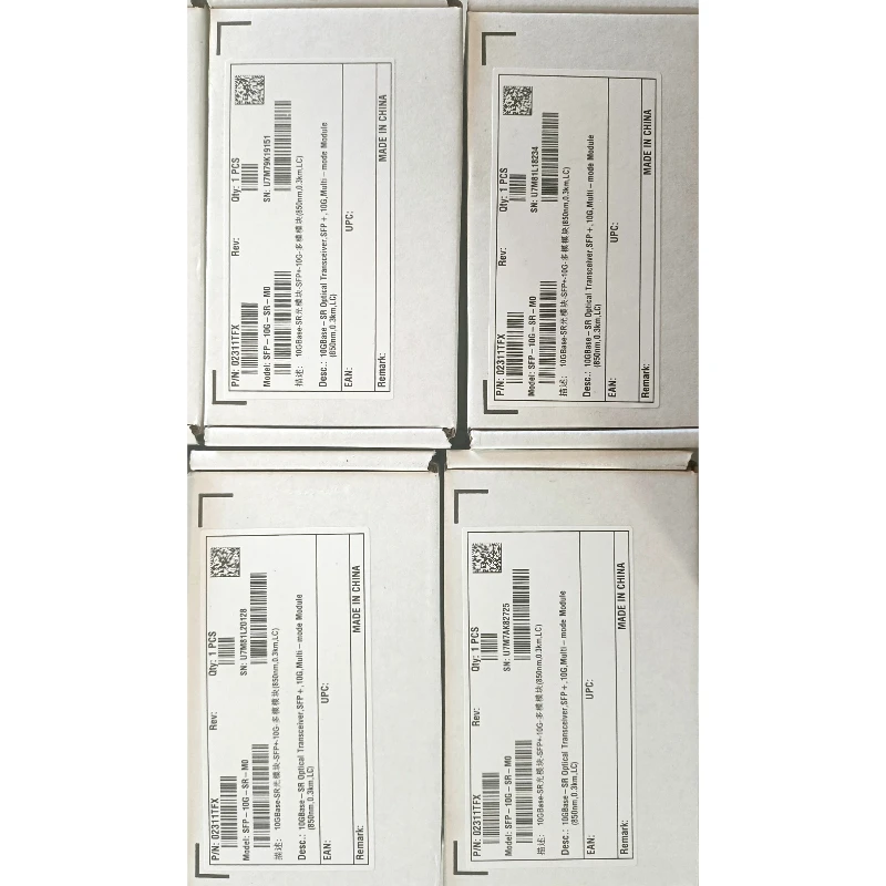 

new Original for Huawei SFP-10G-SR-M0 02311TFX 10G 850nm 300m MMF SFP+ Transceiver