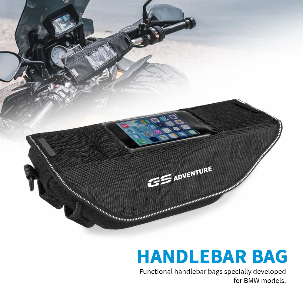 

Storage Handlebar bag Travel Tool Bag Waterproof Bag For BMW R1250GS R1200GS RnineT R1250RS R1250R R1200RS S1000R S1000XR R18