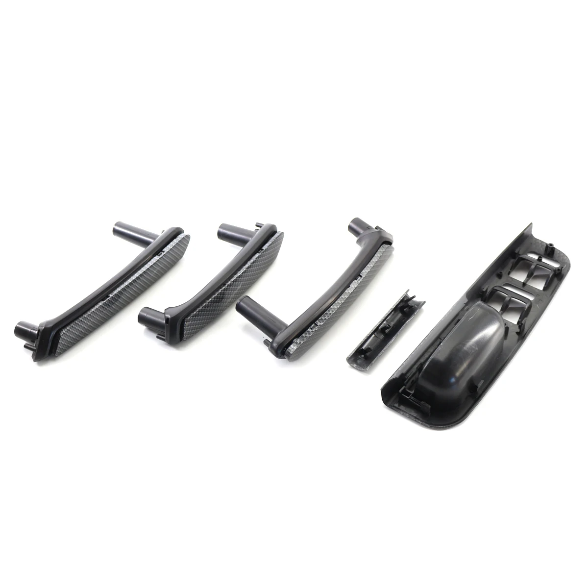 Car Inside Door Handle Anti-scratch Interior Door Grab Handle Five-piece Set for Passat B5.5 1998-2005 3B4867371L