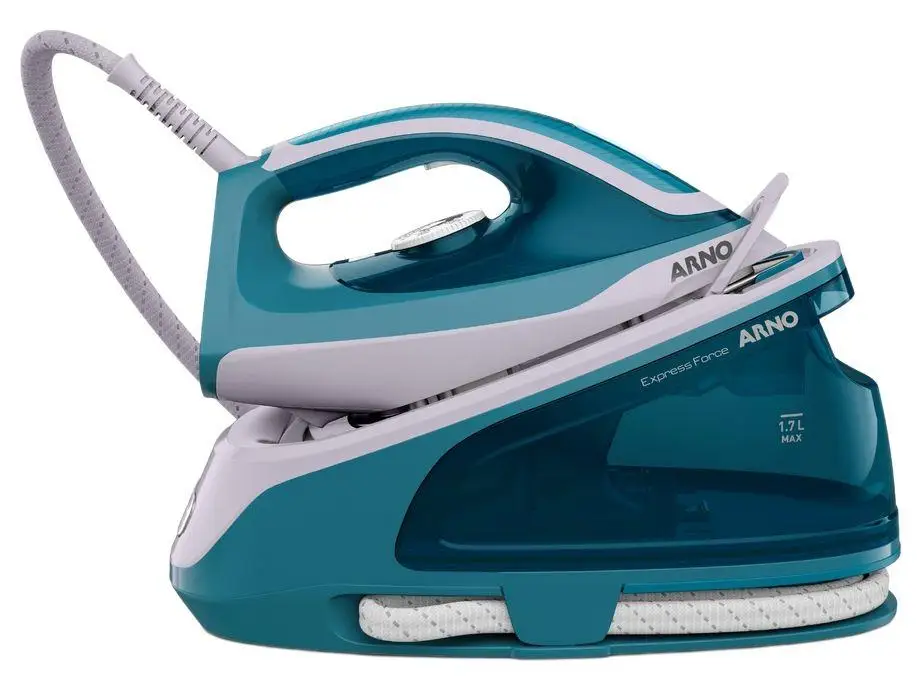 Ferro de Passar com Estação a Vapor Arno Express Force SSEF Azul - 220V