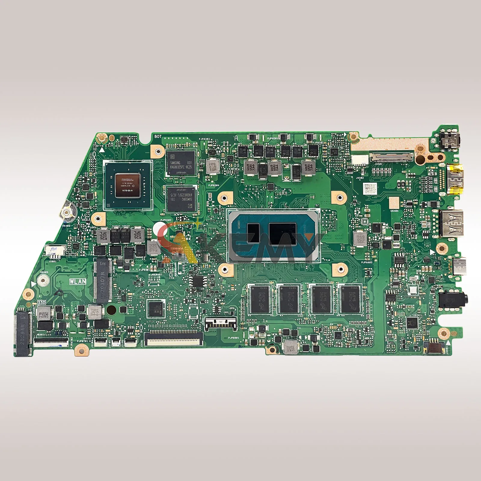 Placa base para ordenador portátil X521EQ para ASUS X521EQY K533E R521E X521EPY X521E V533E I521E X521EAY S533E con placa base de 10. a generación I3 i5 i7