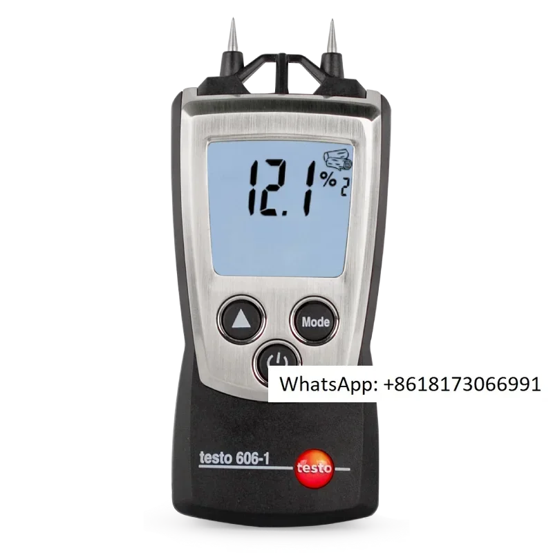Testo606-1/2 Wood Moisture Tester Digital Wall Humidity and Moisture Content Tester