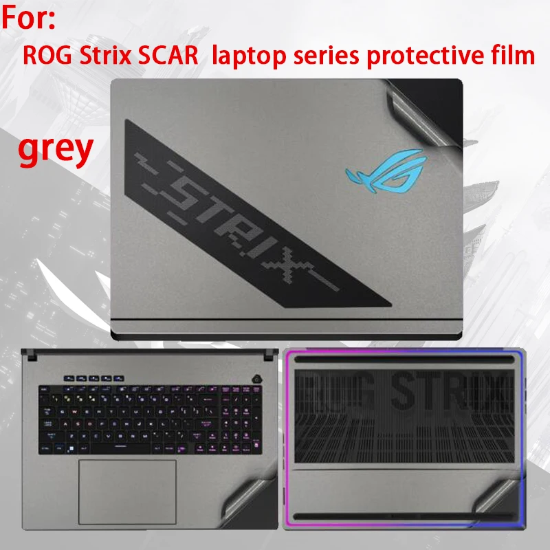 

For ROG Strix SCAR 18/16 2025/2024 Accessories laptop protective film 17 X3D/G17Gaming computer sticker G835 fuselage shell film