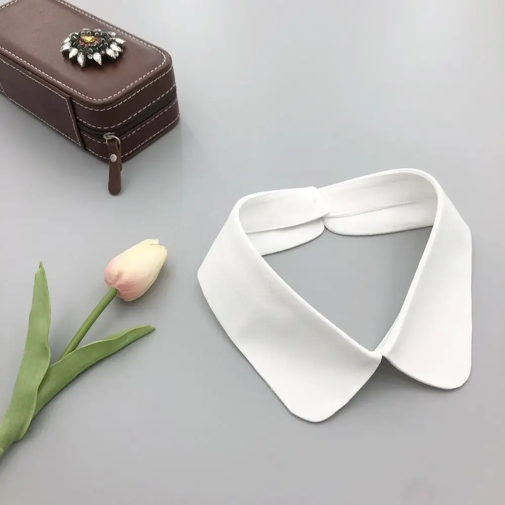 New Vintage Lapel Fake Collar Women Detachable Shirt Collar Sweater False Collar Clothing Decoration Top Neckwear Ties