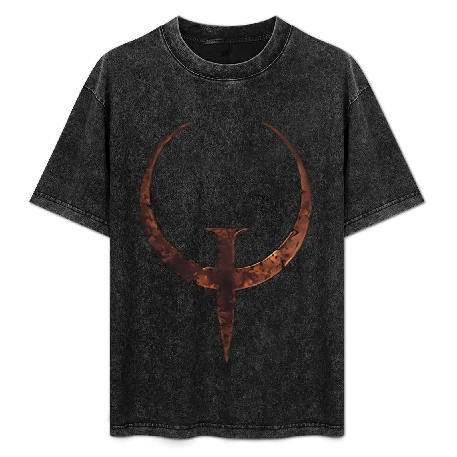 Quake Logo T-Shirt Holiday All Match T-Shirt