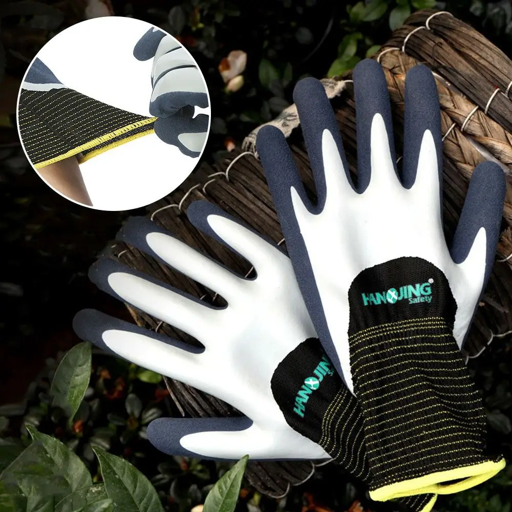 Tool Breathable Gardening Gloves Working Waterproof Planting Pruning Mitts Digging Non-slip Working Safety Gloves Garden