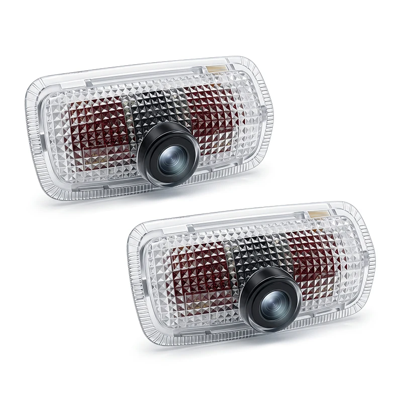 2pcs Led Projector Lamp Ghost Shadow Car Door Welcome Light for Nissan Qashqai X J10 Trail Tiida Teana Skyline Juke Hub Caps