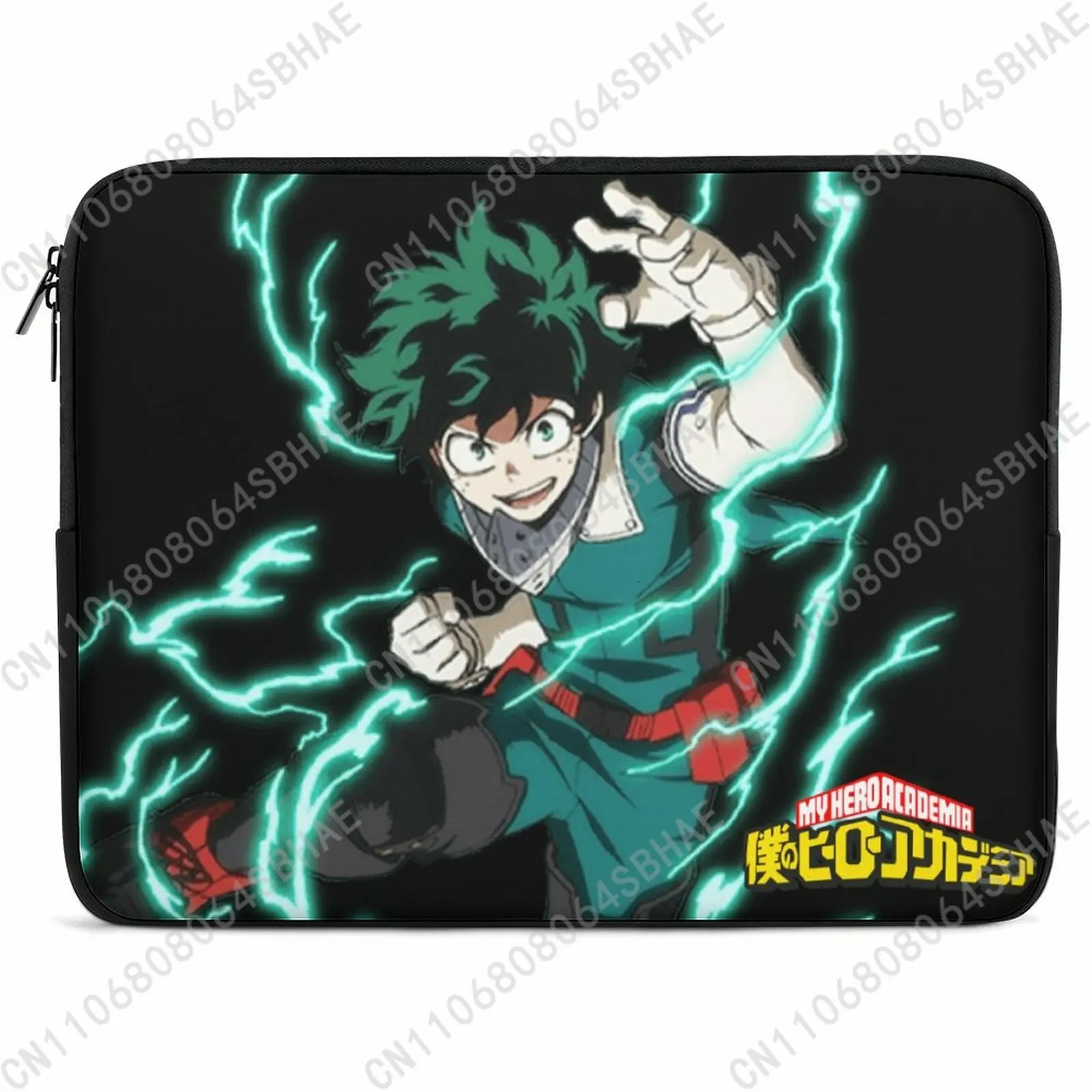 

My Hero Academia Izuku Midoriya No Handle Laptop Case Suitable Multiinch Inch Personalized Pattern Neoprene Bag School Students