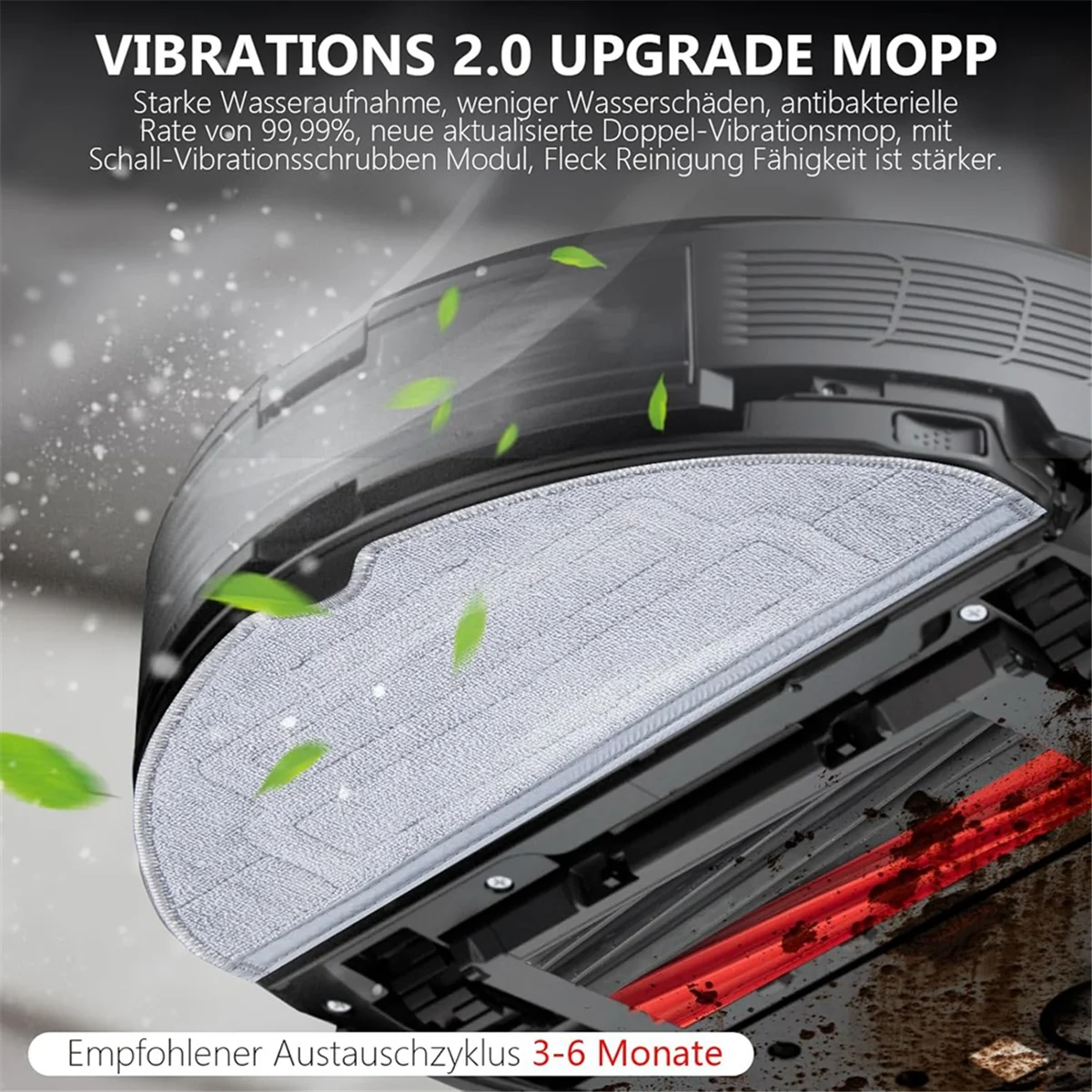 Bismz acessórios para roborock s8/s8 +/s8 plus/s8 pro ultra robô aspirador de pó escova lateral principal filtro hepa pano mop