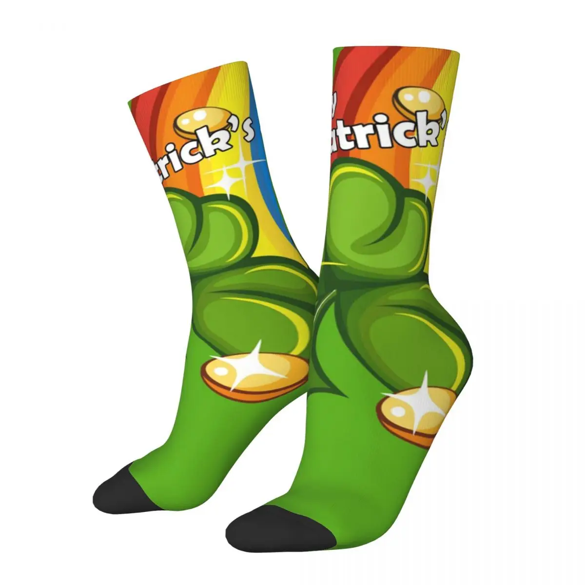 

saint patrick St Patricks Day Men Women Socks Outdoor Novelty Spring Summer Autumn Winter Stockings Gift