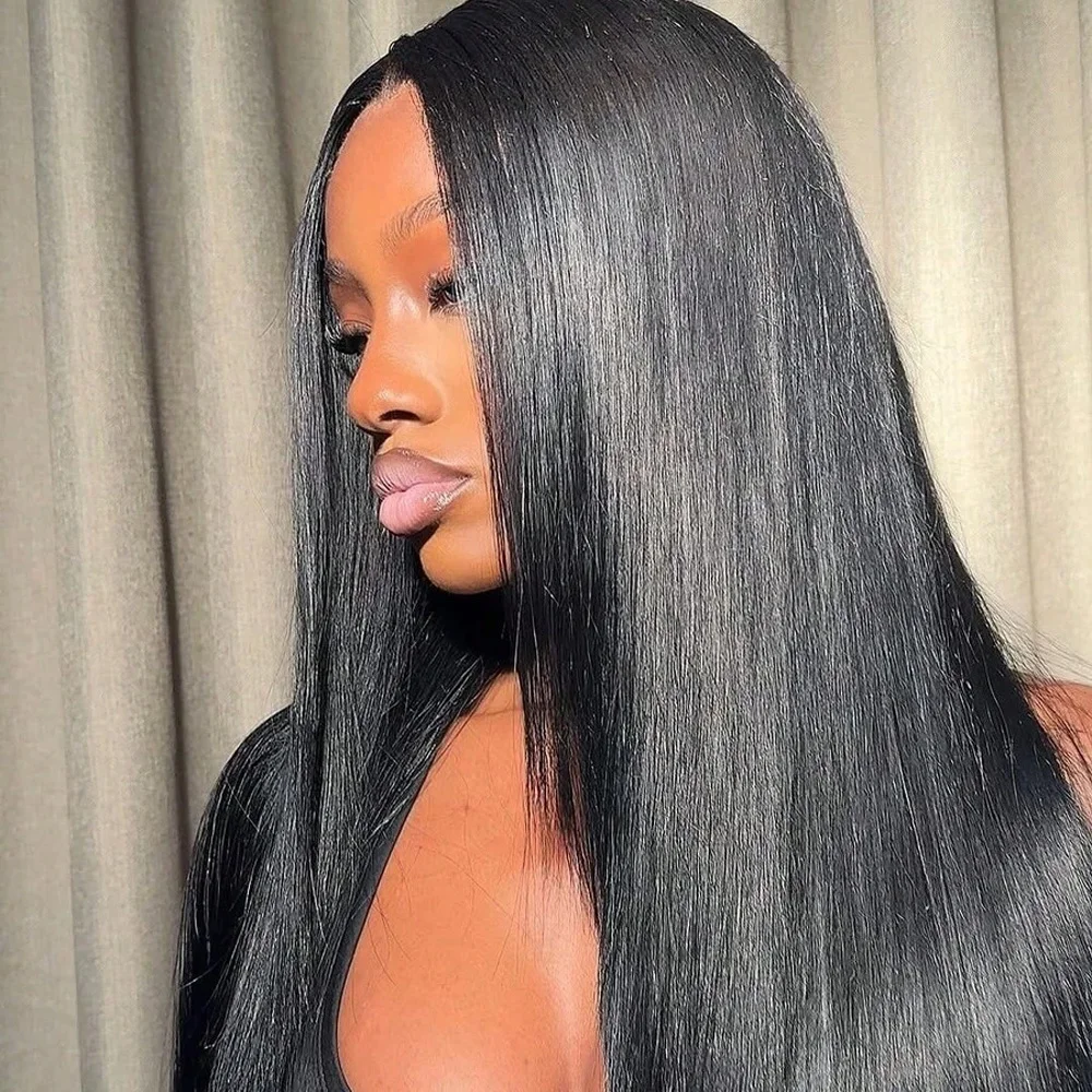 42 بوصة 13x6 كامل أمامي حقيقي HD شعر مستعار دانتيل غير مرئية HD الدانتيل الجبهة الباروكات شعر الإنسان قبل قطعها ابيض عقدة 250% الكثافة