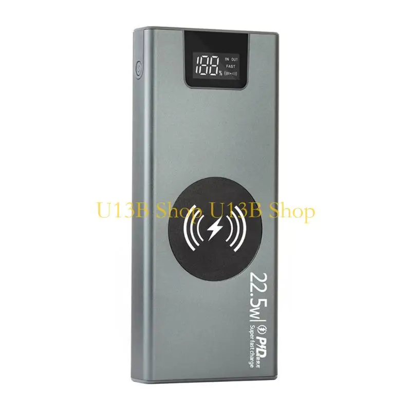 U13B DIY Boxes 8x18650 Battery Faster Outer Case Alloy Shells Case (Battery Not Included)