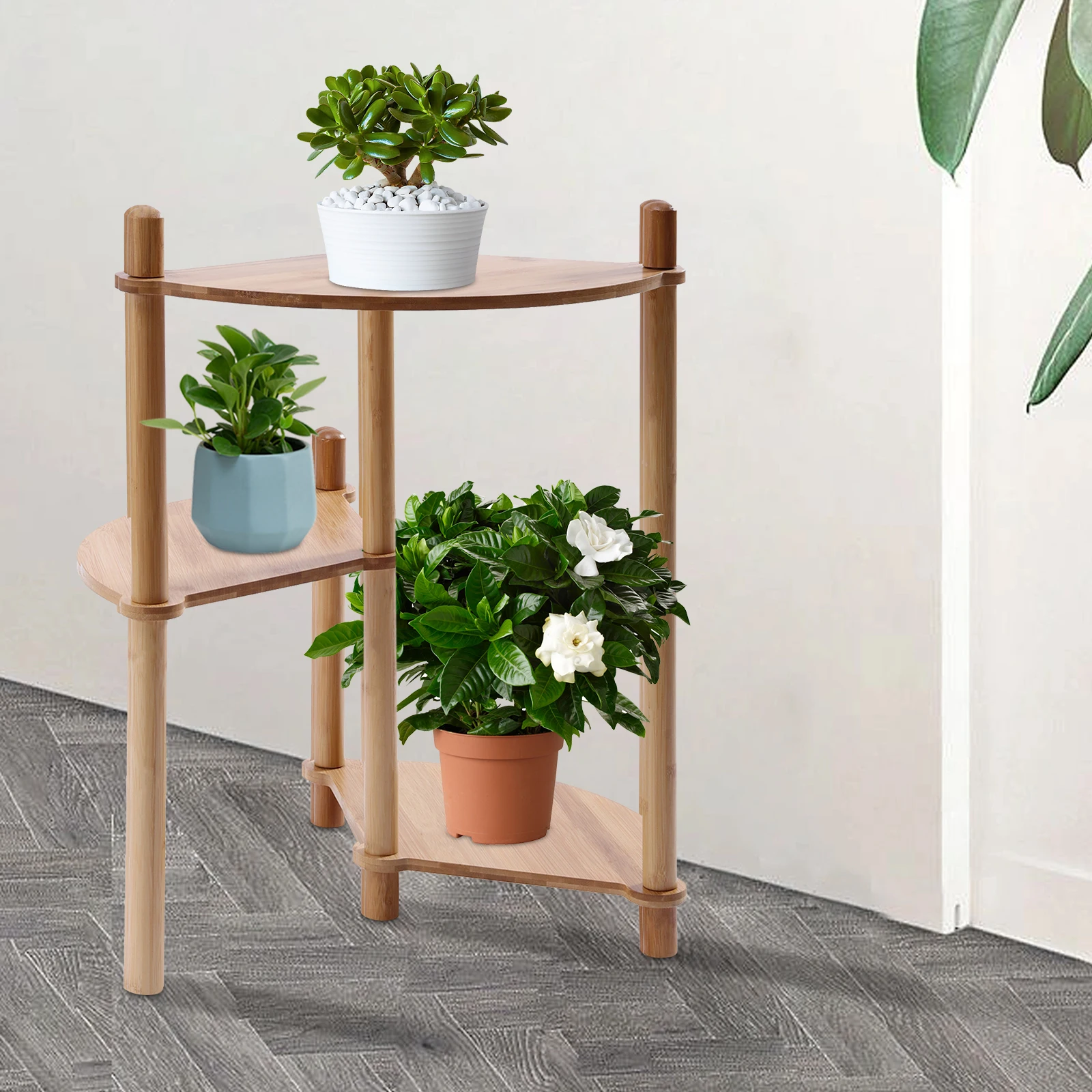 3Tier Plant Stand and Flower Stand Flower Shelves Planter Rack Storage Organizer Display Indoor Garden Balcony