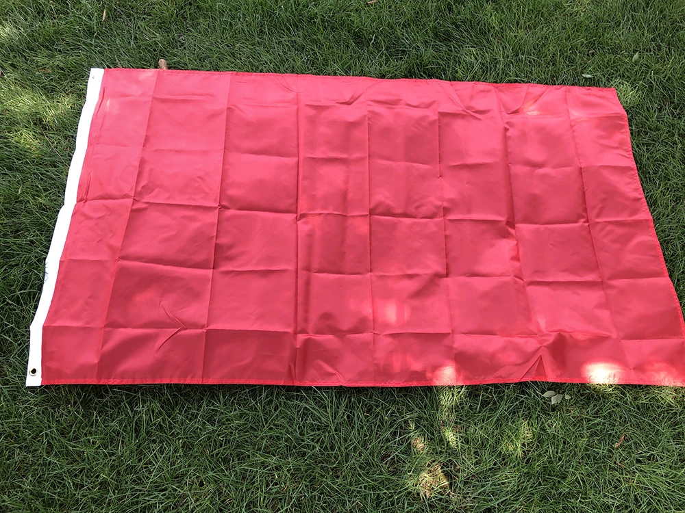 free shipping SKY FLAG 90X150cm Red Flags Solid Color flag BANNER hanging polyester DIY flags For decoration