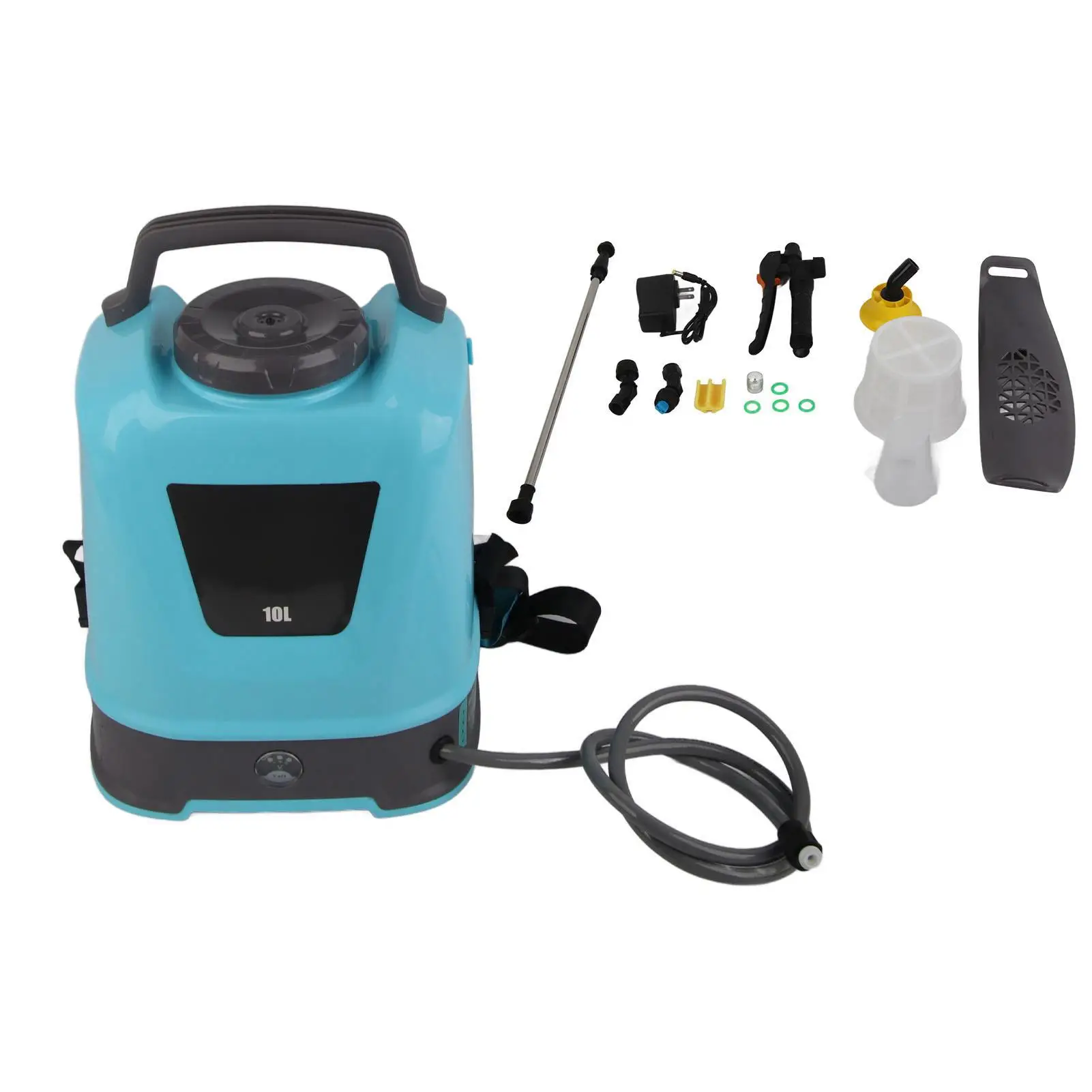 10L Electric Garden Sprayer with Sponge Shoulder Strap - Automatic for plant Watering & for home Cleaning Tool