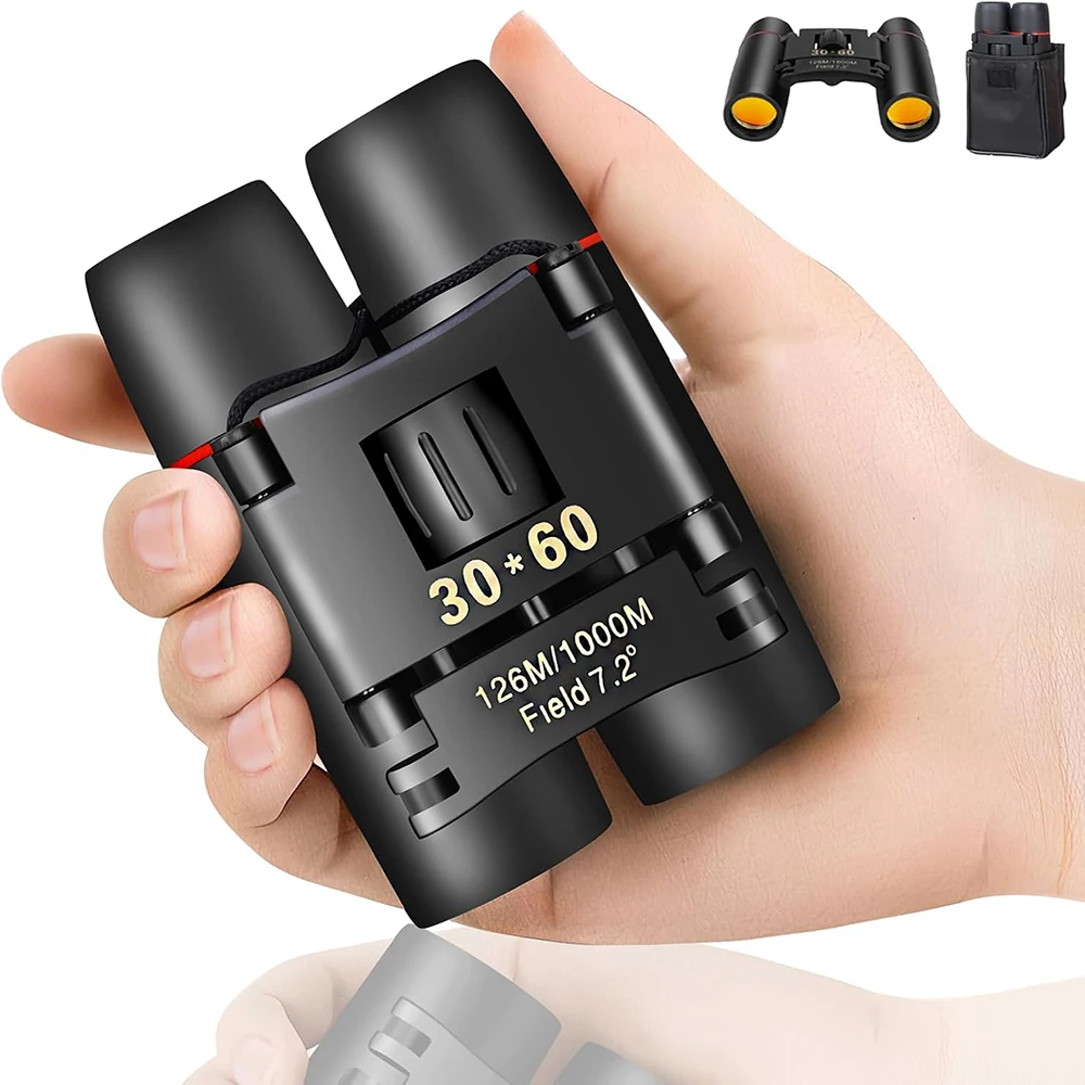 Small Pocket Binoculars Compact Adults Mini Kids Binoculars Boys for Bird Watching Concert Theater Opera Watching Shows Tourism