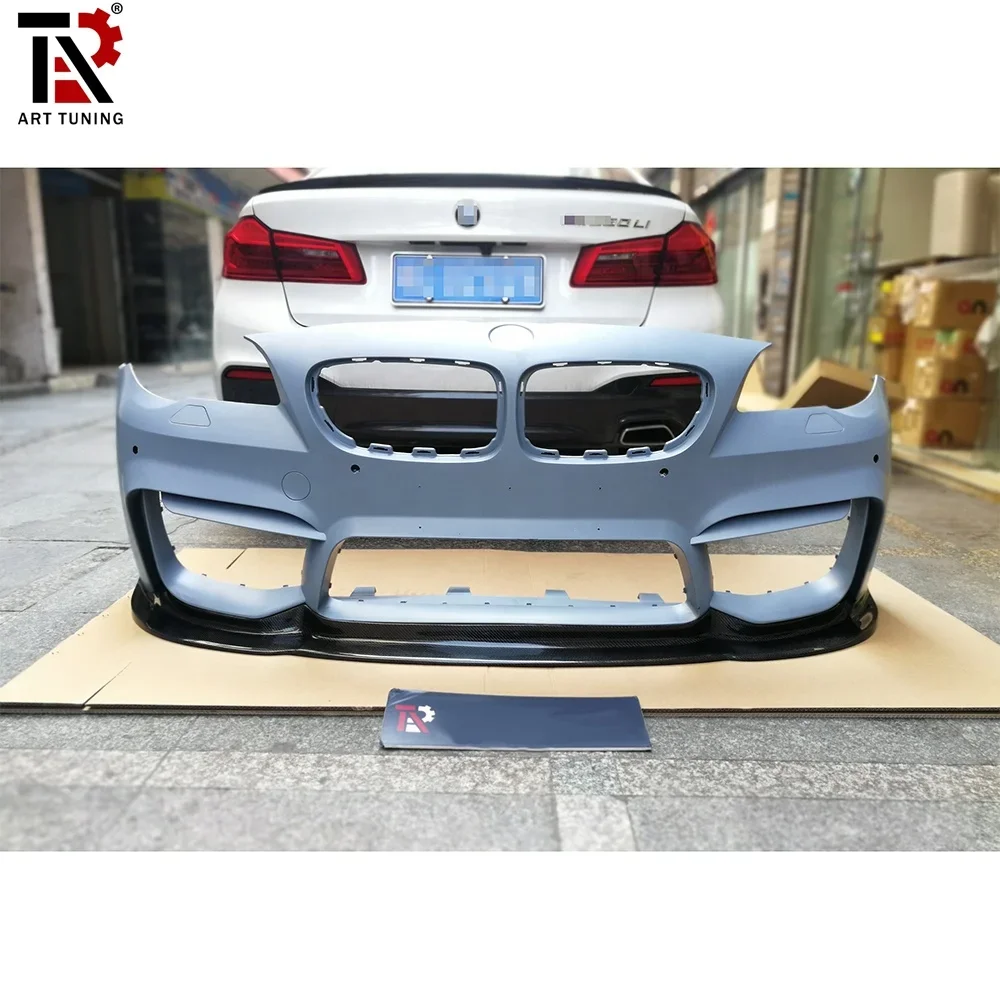 

Carbon Fiber Front Spoiler Lip for bmw 5 series f10 m sport Bumpers 11-17