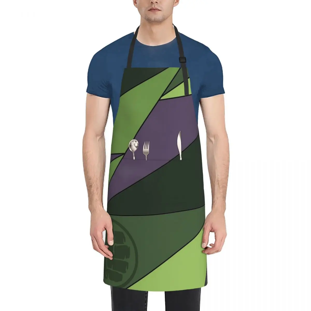 Bruce - Abstrakt Apron Chef Uniform kitchen clothes for men Apron