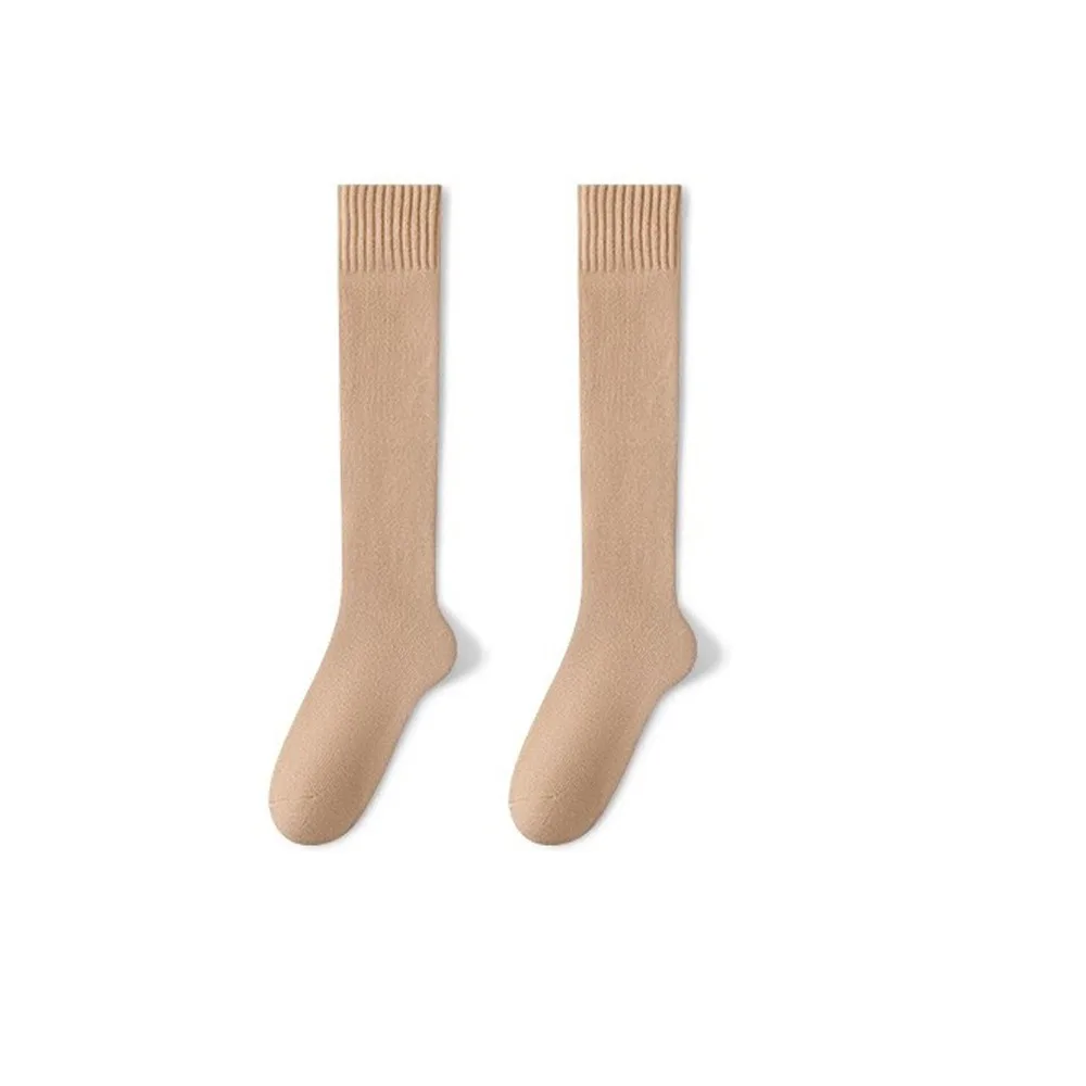 

Polyester Cotton Winter Warmer Thicken Sock Calf Terry Socks Cold Resistance Sleeping Socks Seamless Cashmere Snow Socks