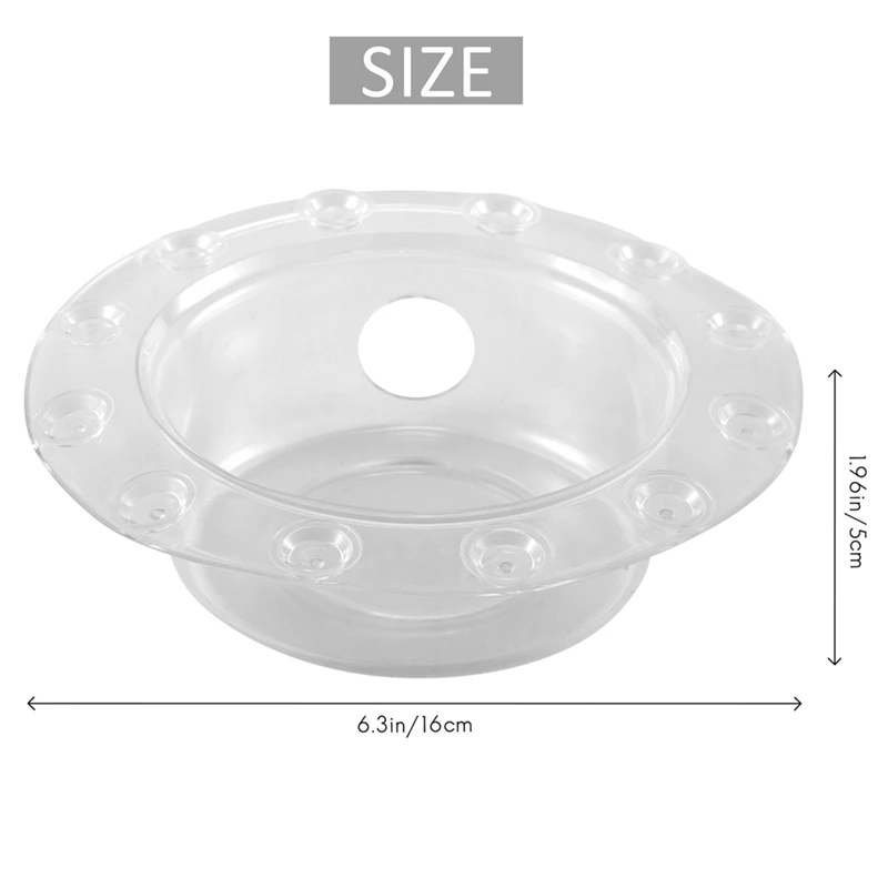 Couvercle de vidange de débordement de bain sans fond, joint à ventouse, bouchon de baignoire, bain plus profond, proximité de débordement, durable, 5 pièces