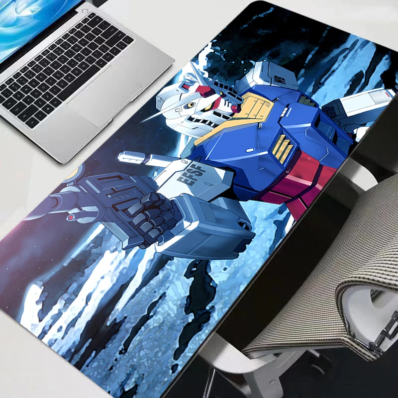 

Mouse Pad Gaming Home Mousepad Cool Gundam Keyboard Pad Office Carpet Laptop Mechanical Warrior Mice Pad Accessories Desk Mat
