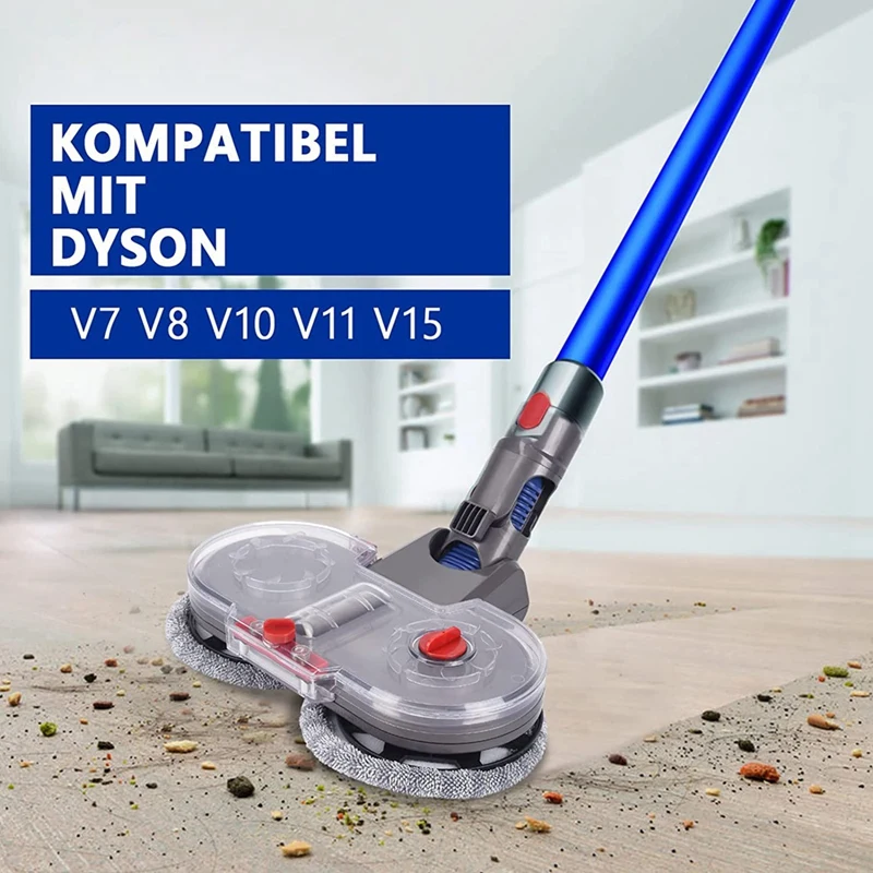 Аксессуары для пылесоса Dyson V7 V8 V10 V11 V15, электрическая насадка на швабру, насадка на щетку для пола