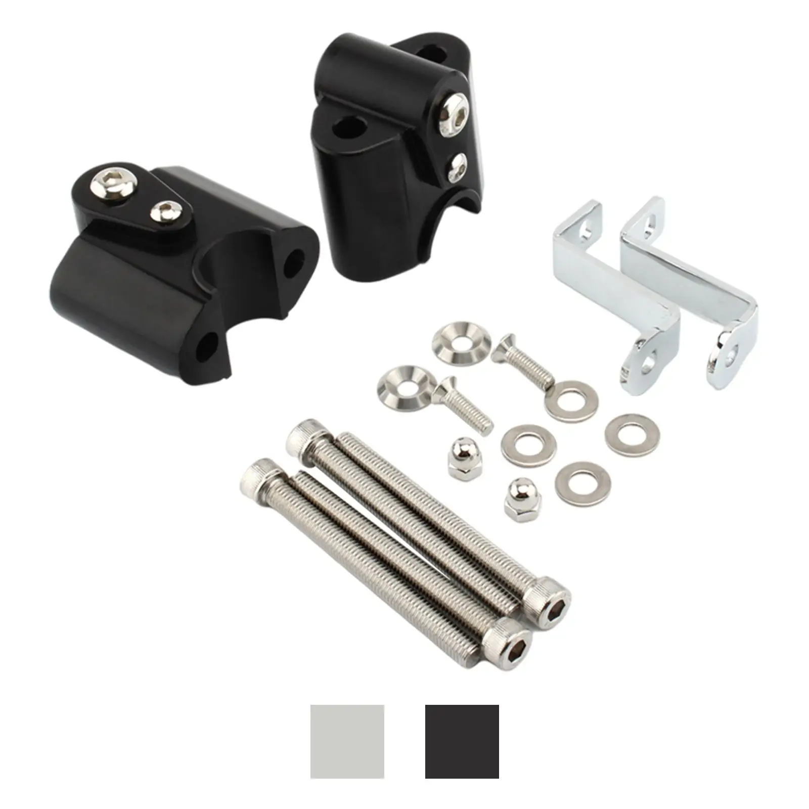 

Motorcycle Handlebar Riser Accessories Motorbike Move Mount Adapter Handle Bar Clamp for BMW R 18 R18 Classic Ride Travel