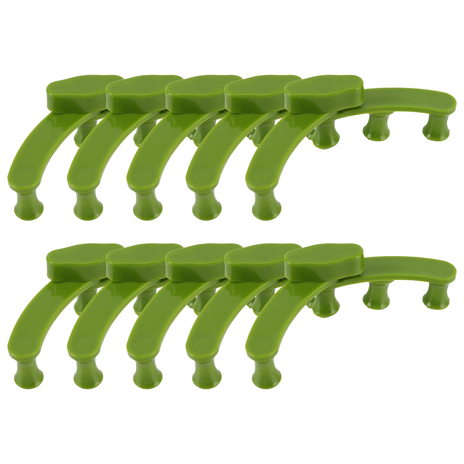 

10Pc Plastic 360 Degrees Plant Benders Trainer Growth Tutors For Plants Clips Bending Twig Clamps Garden Branche Accessories