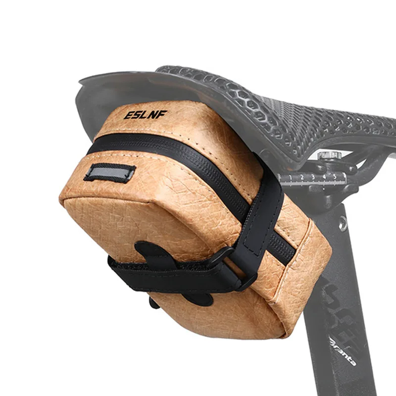 

Reflective Bike Saddle Bags - Durable Rear Bicycle Pannier for MTB and Road Bikes, Easy Disassembly, Outdoor Riding Accessory