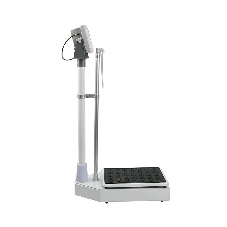 150kg Mechanical body balance hospital bilateral measuring digital weighing scales with height