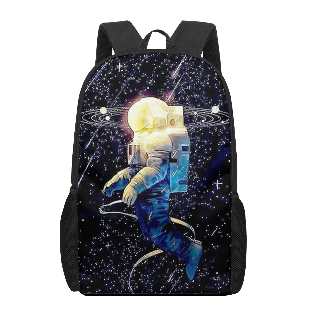 Creative Space Astronaut Universe Pattern mochilas escolares para niños y niñas, mochilas escolares con estampado 3D, mochila de gran capacidad para niños