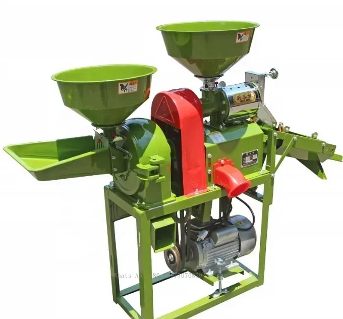 Mini Rice Milling Machine Rice Milling Combined Rice Mill Machine Auto Wheat Flour Mill Plant Price With Vibrating Screen