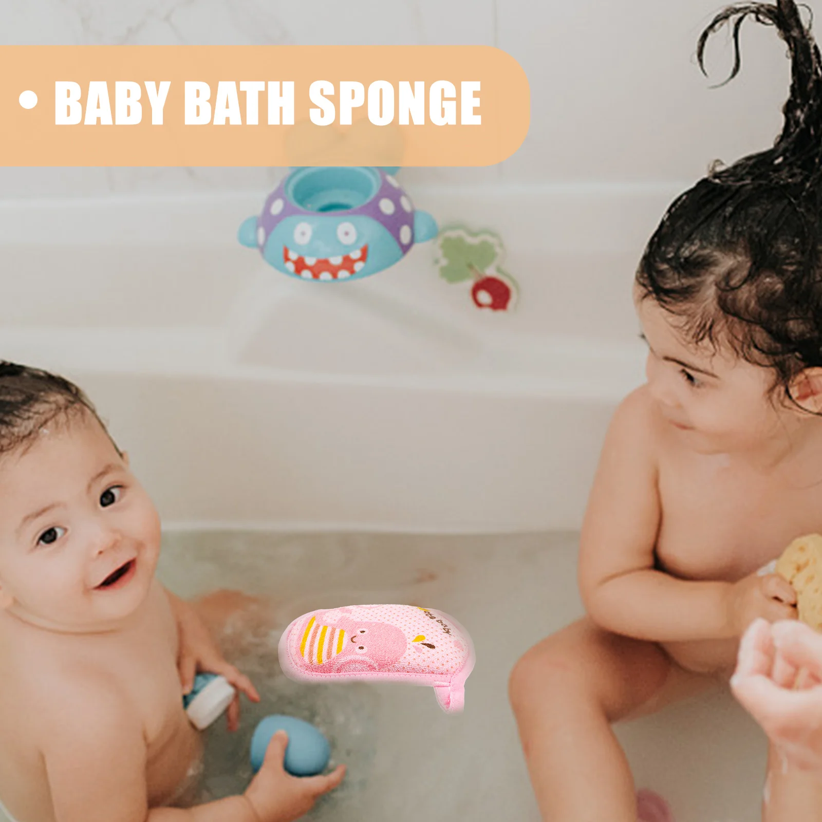 

Губка для ванны для детского душа, мультяшный мягкий удобный скребок для тела, легкие портативные аксессуары для купания детей, отшелушивающее полотенце