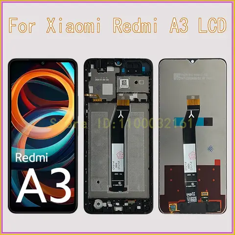 6.71" For Redmi A3 LCD Screen 23129RN51X Display For Redmi A3 Display 23129RN51X Assembly Digitizer LCD Replacement Parts