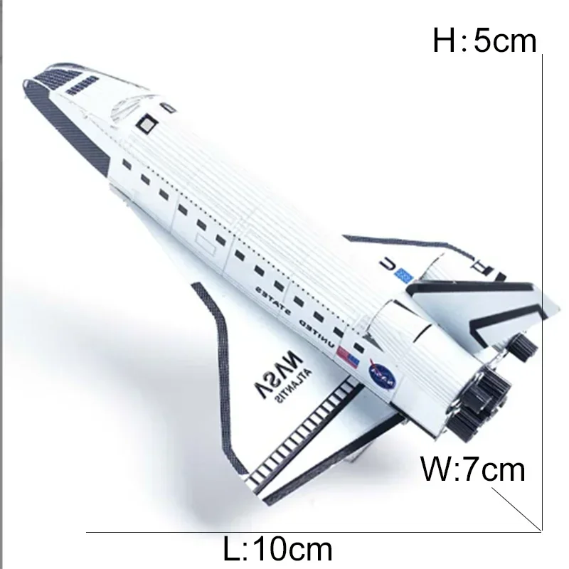 Weltraumforschung 3D Metall Puzzle Shuttle Hubble Weltraumteleskop Mars Rover Modell Spielzeug für Kinder Kreatives Puzzle Geschenkspielzeug