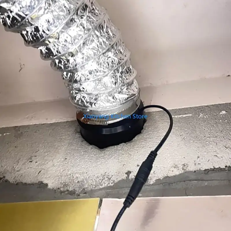 69HC 12V مستخرج مروحة مضمنة القناة المائية منفاخ الهواء مروحة العادم منخفضة الضوضاء #5