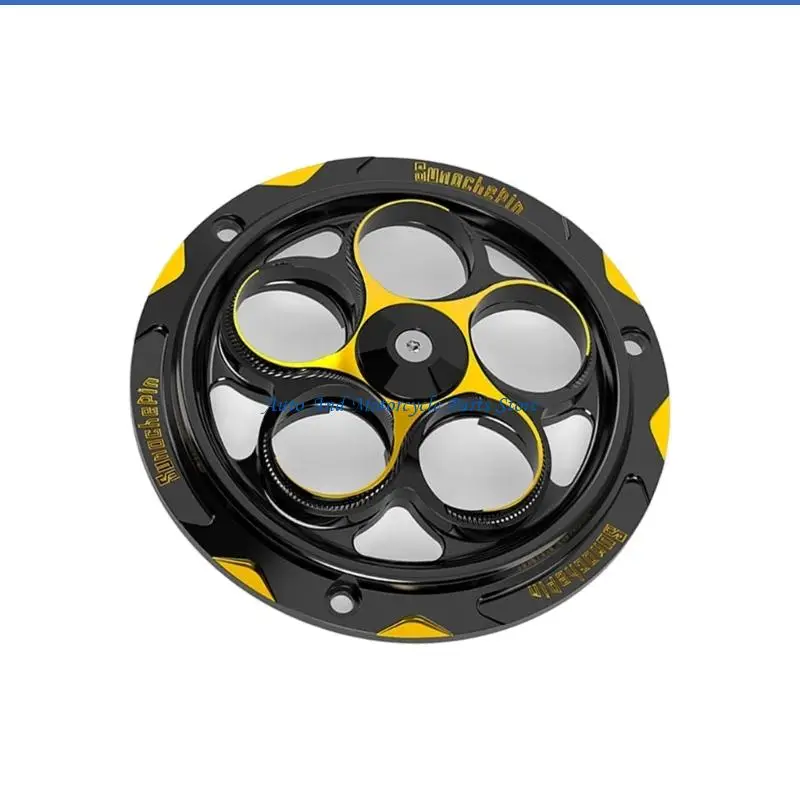 P9FD Precisions Fit Aluminium-Lüfterabdeckung für Motorräder 125/150 2013 2023, fördert Motorschutz und Kühlung – Detail 7