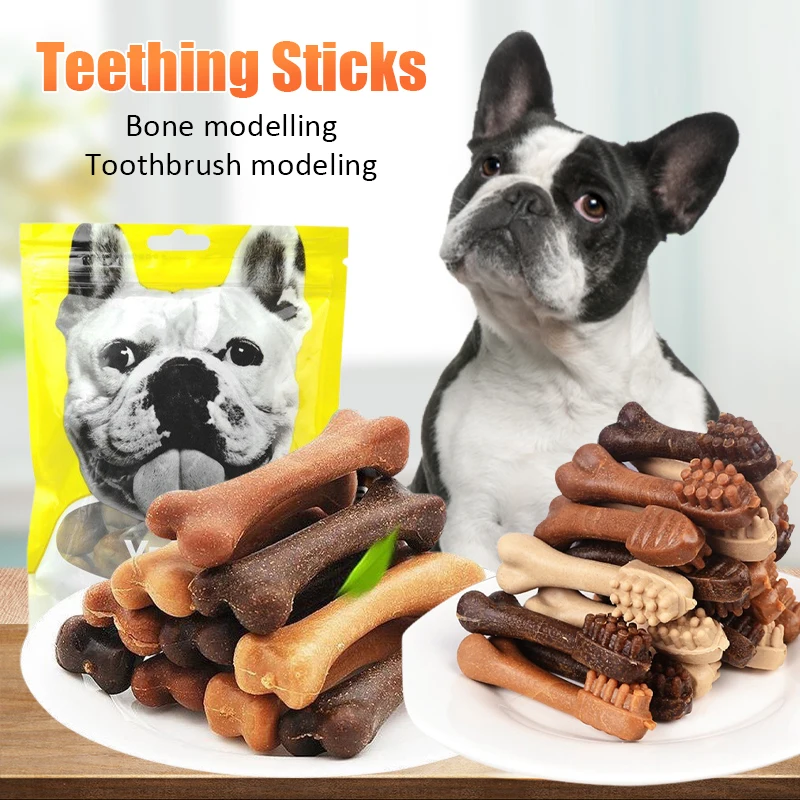 Dog Bruxism Stick 230/240g Toothbrush Bone Shape Fresh Delicious Nutritious Healthy Adult Dogs Puppy Training Rewards Pet Snacks