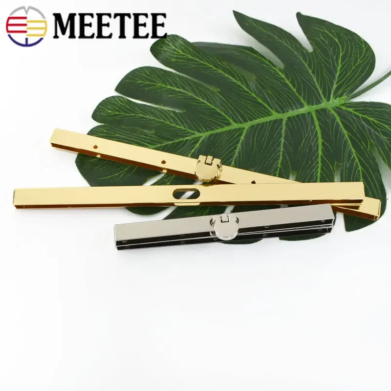 1PC/2Pcs/3Pcs/4Pcs/5Pcs 115/190mm Wallet Metal Buckles Purse Kisss Lock Edge Strip Clasp Bag Clip Buckle Screws Making Locks