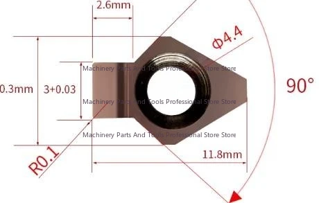 CNC broaching tool keyway slotting tool Holder Keyway Gear Shaper Positioning Groove Broach Tool Inserts carbide insert