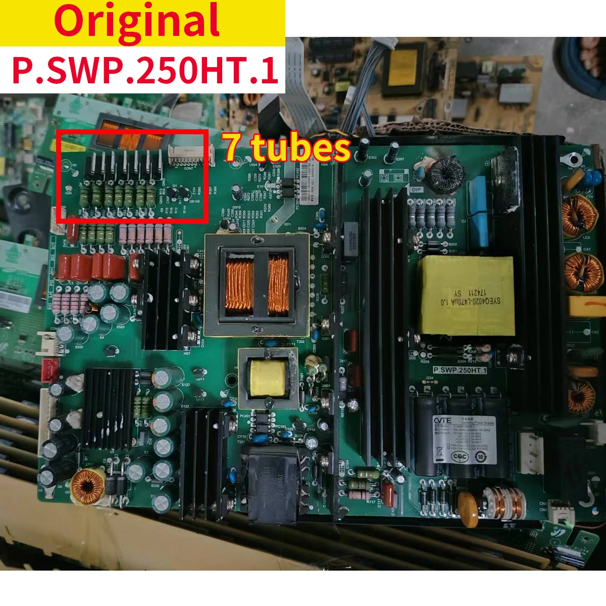 

100% test working Original second-hand for 47/55/65 inch LED LCD TV power supply constant current integrated board P.SWP.250HT.1